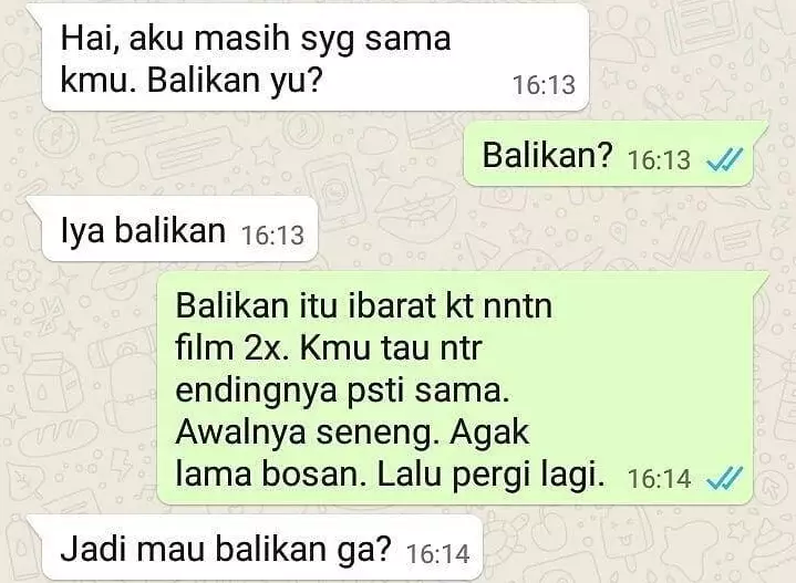 Balasan cowok saat ditolak gebetan © berbagai sumber