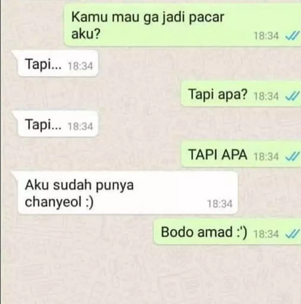 Balasan cowok saat ditolak gebetan © berbagai sumber