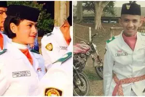 Potret lawas 9 seleb saat jadi paskibraka, gayanya manglingi