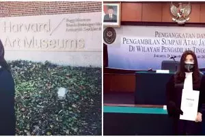 5 Momen Cornelia Agatha jalani sumpah profesi advokat