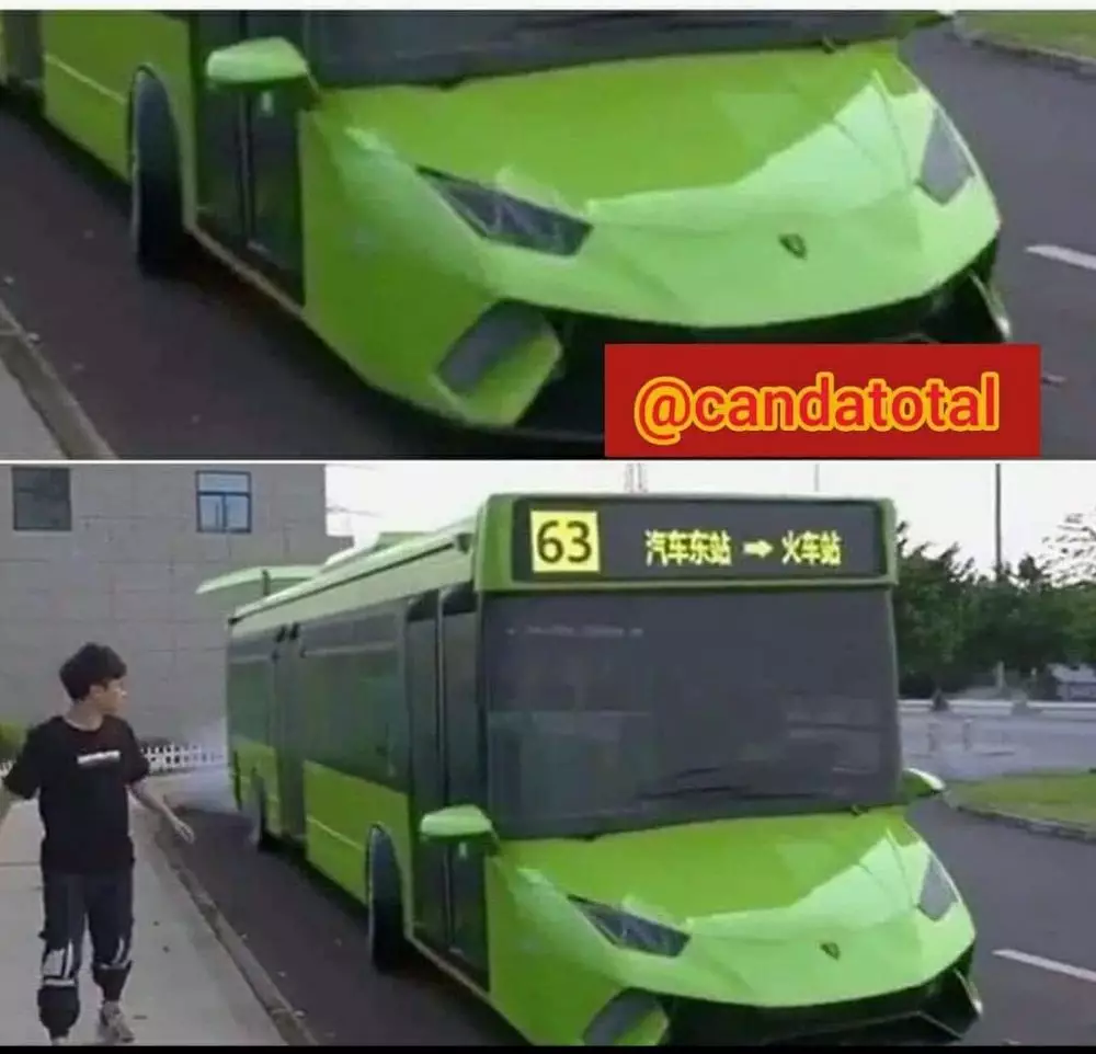 desain bus unik Berbagai sumber