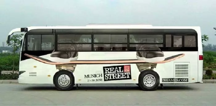 desain bus unik Berbagai sumber