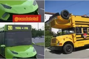 15 Desain bus ini uniknya bikin salah paham