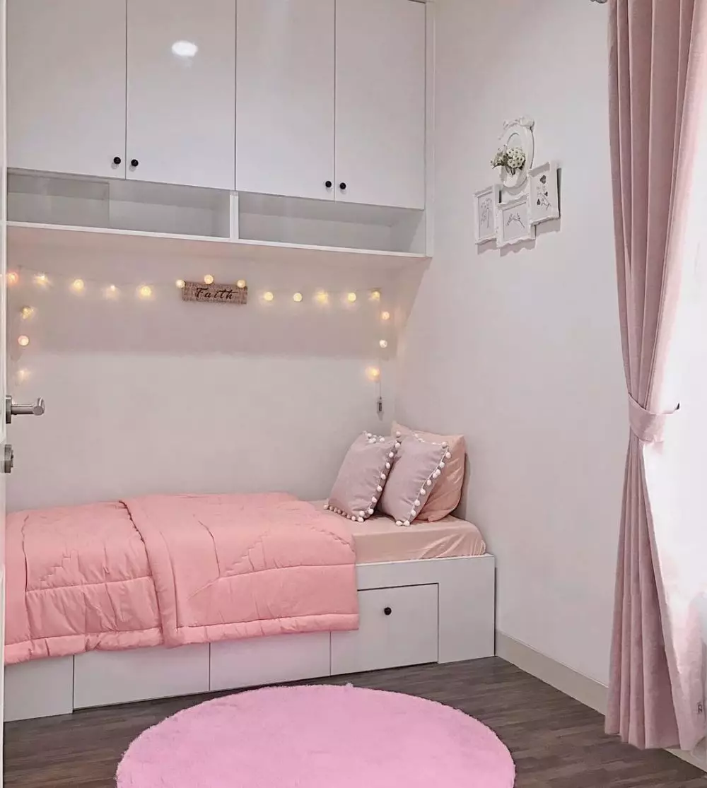 kamar di rumah Natalie Sarah © Instagram