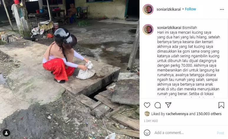 kucing peliharaanya mati Instagram © 2021 brilio.net kucing peliharaanya mati Instagram © 2021 brilio.net