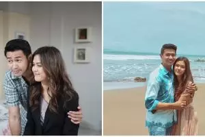 8 Momen Rebecca Tamara dan Hessel Steven liburan di Bali, kompak