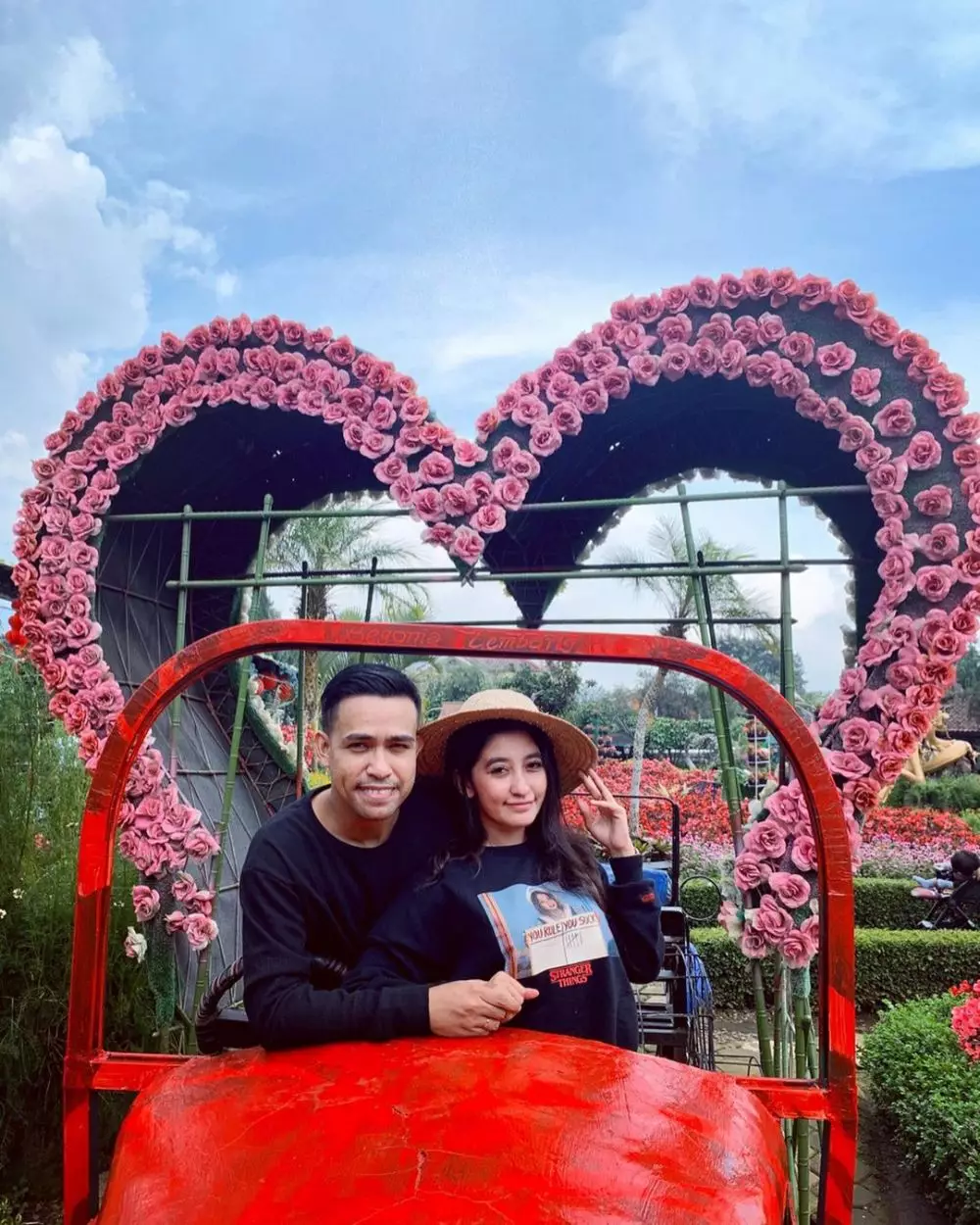potret mesra fildan dan istri © Instagram potret mesra fildan dan istri © Instagram