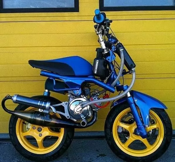 modifikasi motor pendek Instagram