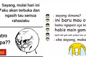 10 Meme lucu salah ngomong ke pacar ini bikin senyum tipis