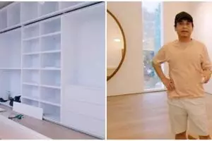 6 Penampakan walk in closet Raditya Dika, meja riasnya unik banget