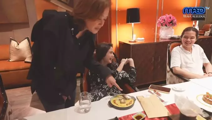 Maia estianty ajak tissa makan emas © 2021 brilio.net