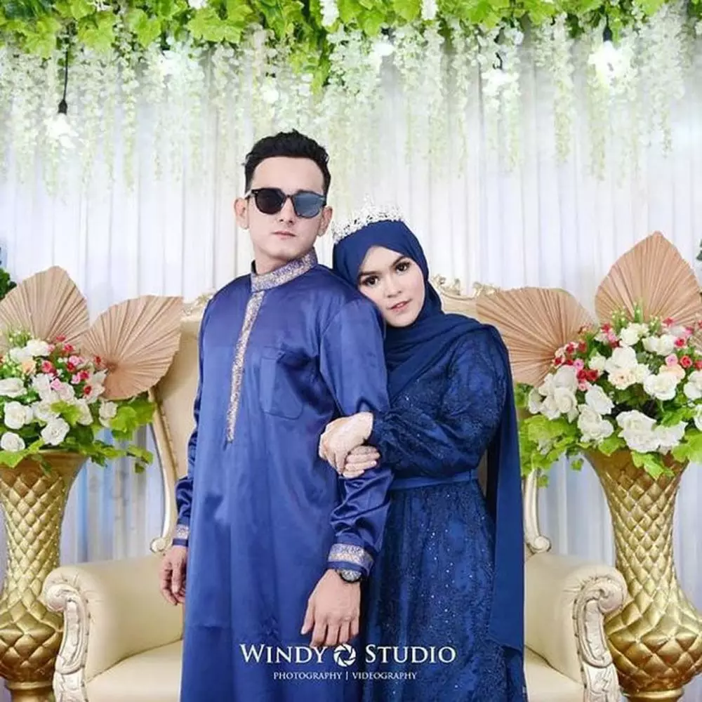 pernikahan Haydar Ali Assegaf © 2021 brilio.net