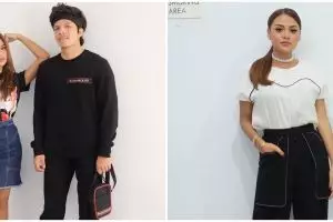 10 Gaya OOTD Aurel Hermansyah pakai kaus, simpel namun memesona