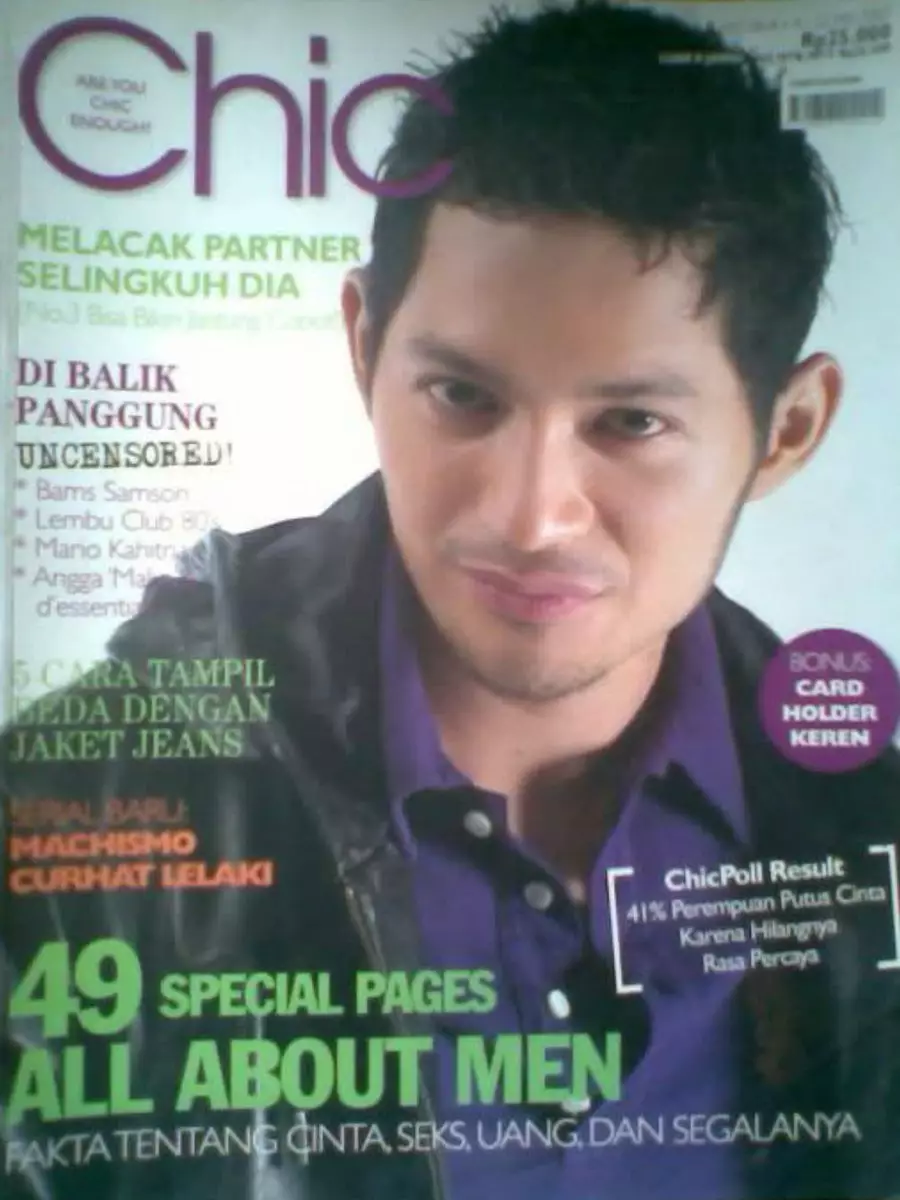 Evan Sanders di majalah © 2021 brilio.net