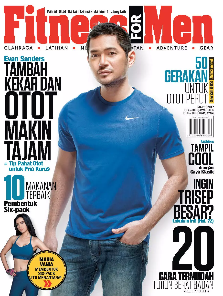 Evan Sanders di majalah © 2021 brilio.net