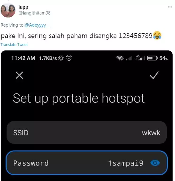 10 Obrolan tanya password wifi  istimewa 10 Obrolan tanya password wifi  istimewa