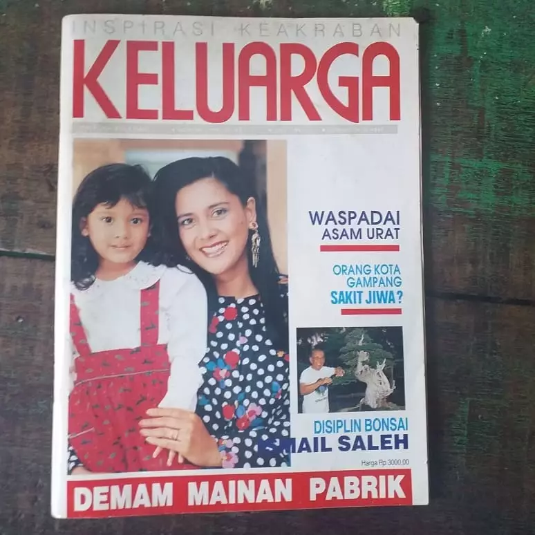 Lidya Kandou ketika jadi cover majalah jadul Instagram Lidya Kandou ketika jadi cover majalah jadul Instagram