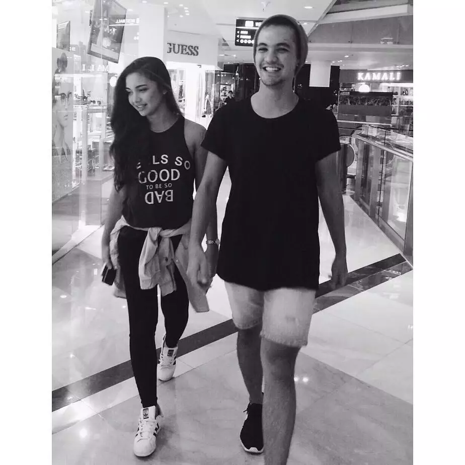 potret kenangan Angela Gilsha & Marco Panari Instagram potret kenangan Angela Gilsha & Marco Panari Instagram