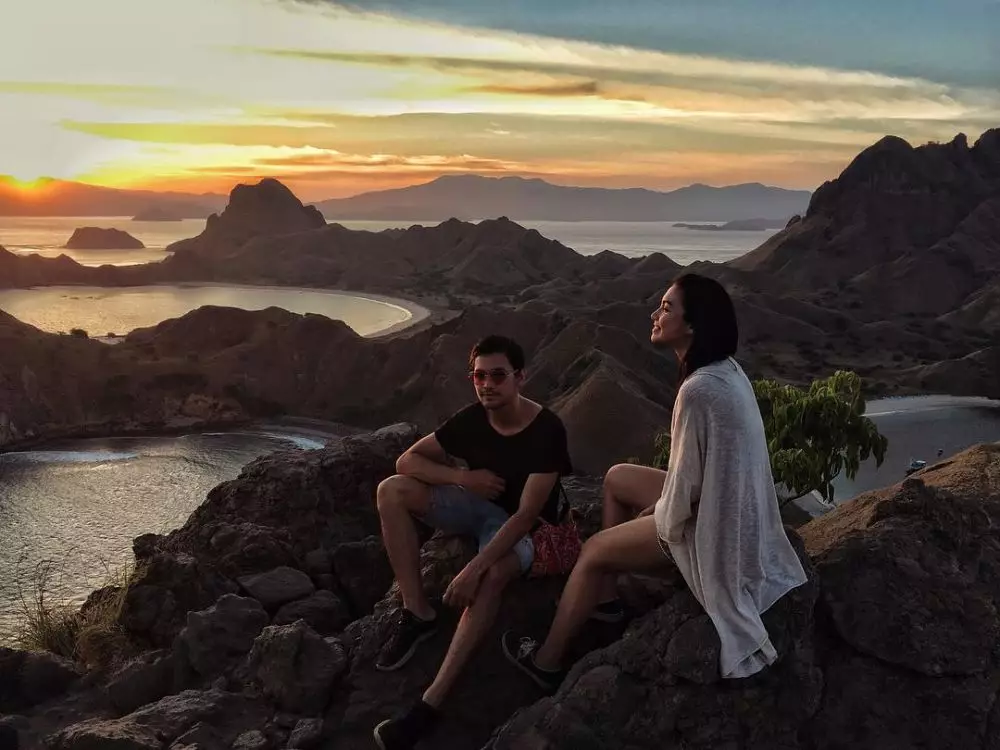 potret kenangan Angela Gilsha & Marco Panari Instagram potret kenangan Angela Gilsha & Marco Panari Instagram