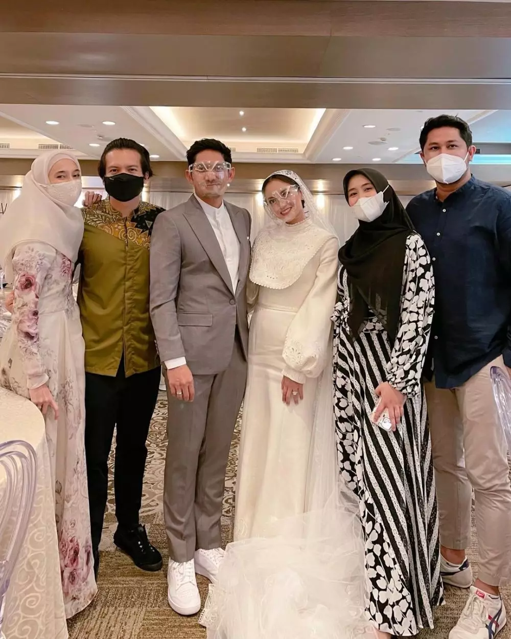seleb hadir di pernikahan Ibnu © Instagram