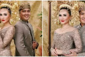 10 Momen haru akad nikah Sarah Gibson dan Diska Resha Putra