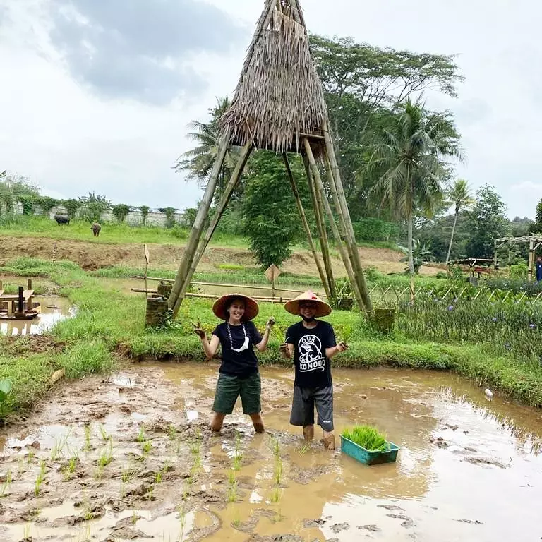 Ayu Ting Ting bertani © Instagram