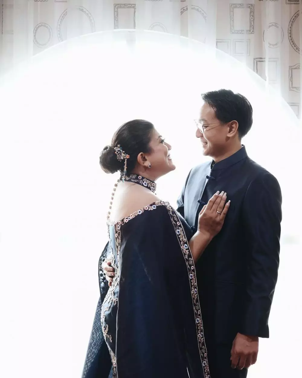 momen pernikahan regina © Instagram