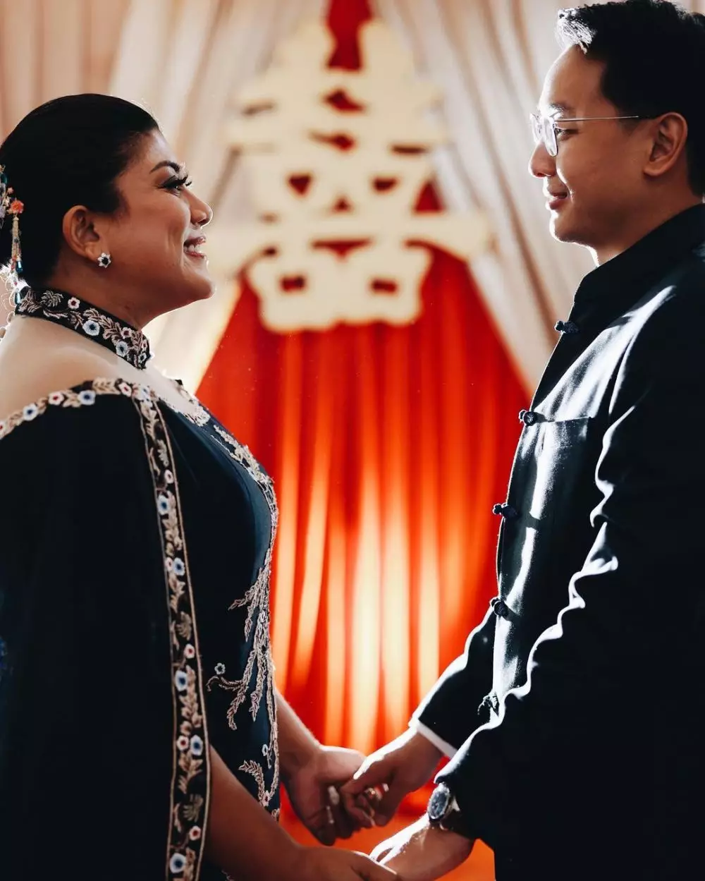 momen pernikahan regina © Instagram