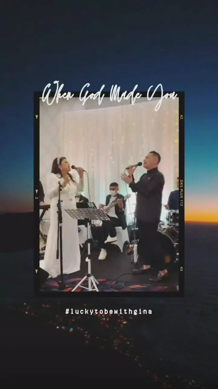 momen pernikahan regina © Instagram