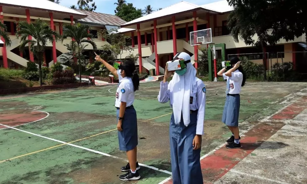 Pendidikan VR  © 2021 brilio.net