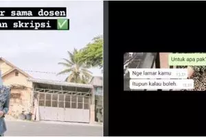 Viral, kisah wanita dilamar dosen ini bak web series di dunia nyata