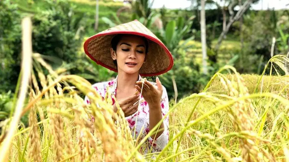 Momen seleb saat bertani Instagram Momen seleb saat bertani Instagram