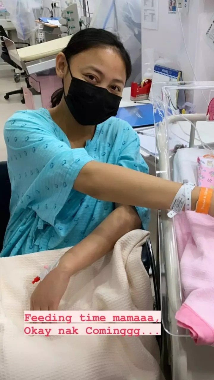 momen whulandary melahirkan © Instagram
