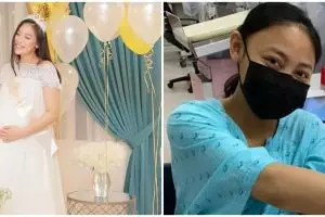 7 Momen Whulandary Herman melahirkan anak kedua, penuh perjuangan