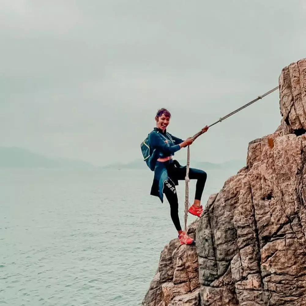 Olahraga yang dilakukan shanty © 2021 brilio.net Olahraga yang dilakukan shanty © 2021 brilio.net