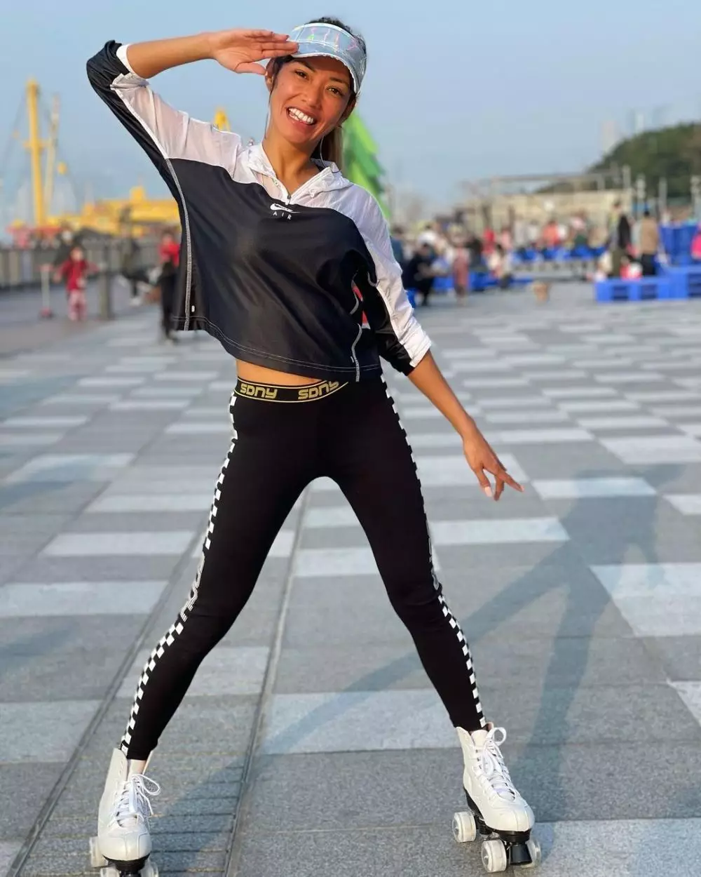 Olahraga yang dilakukan shanty © 2021 brilio.net Olahraga yang dilakukan shanty © 2021 brilio.net