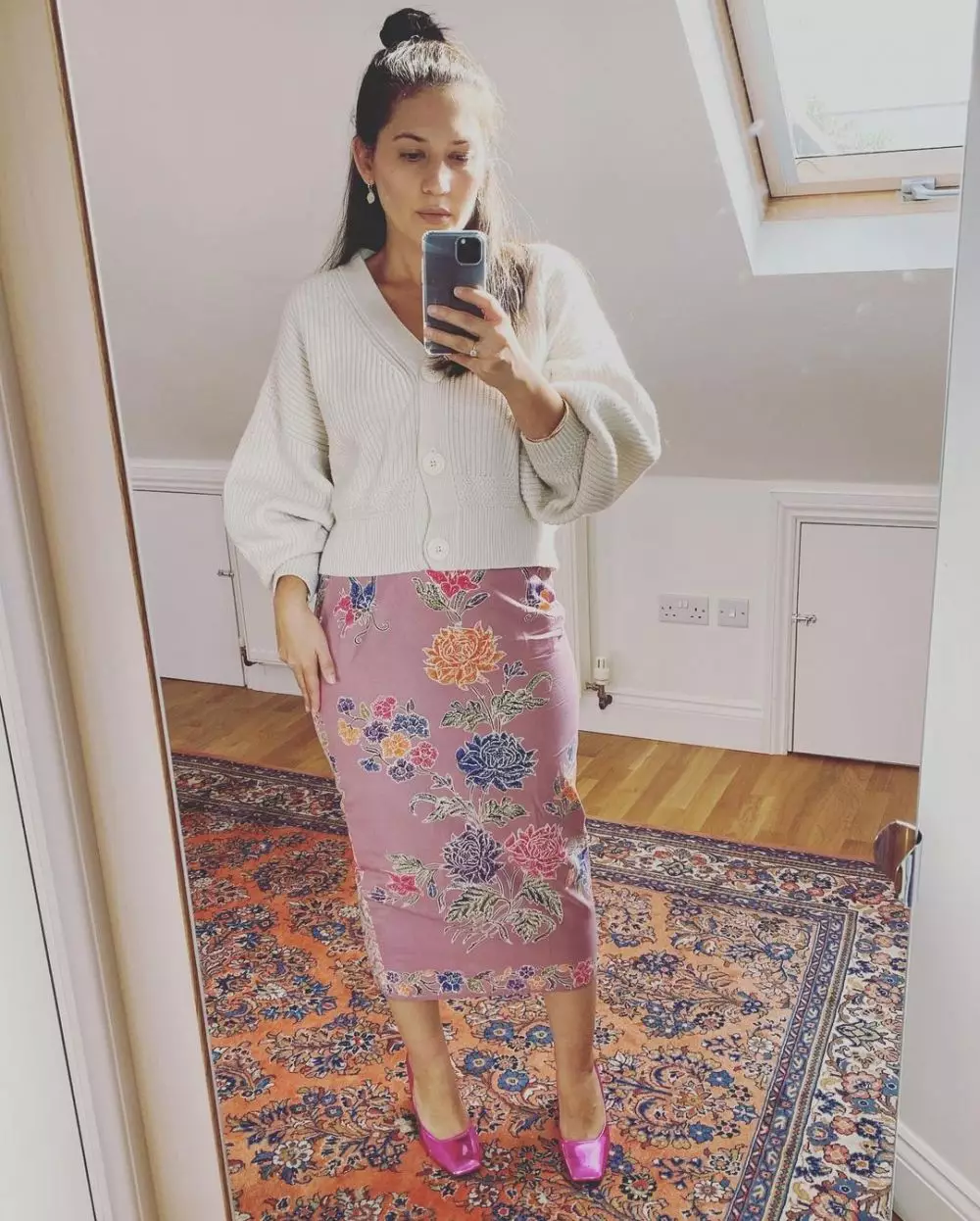 rumah Hannah di London © Instagram rumah Hannah di London © Instagram