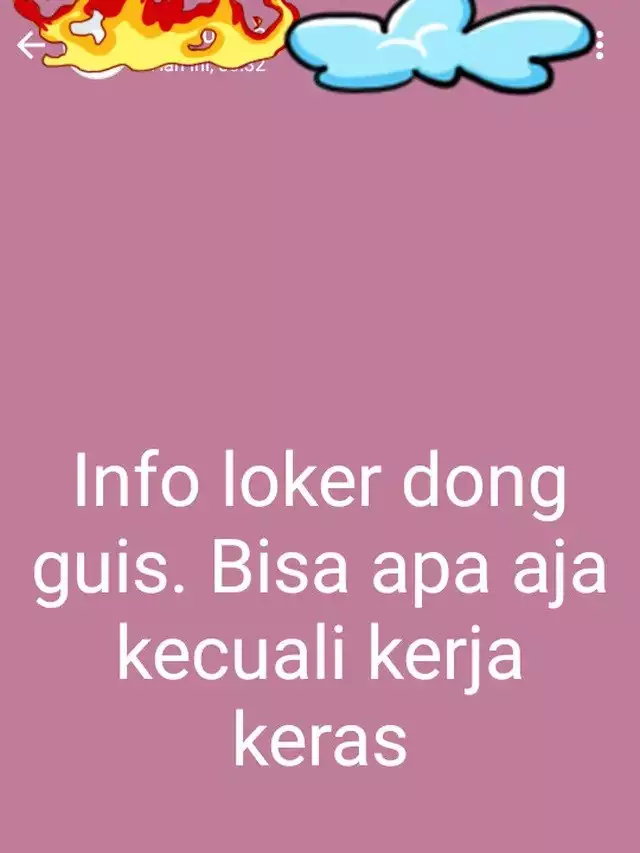 status WhatsApp cari kerja © Twitter status WhatsApp cari kerja © Twitter