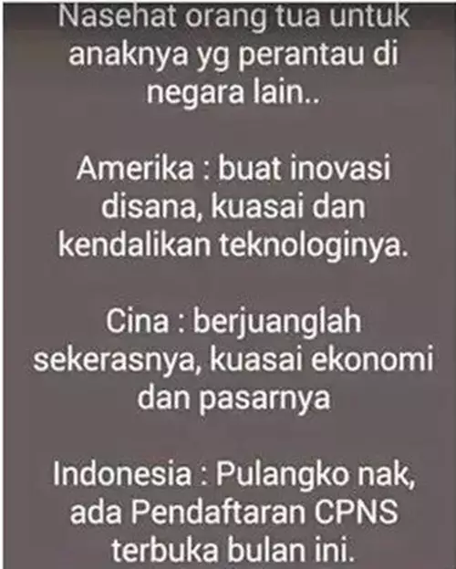 status WhatsApp cari kerja © Twitter status WhatsApp cari kerja © Twitter