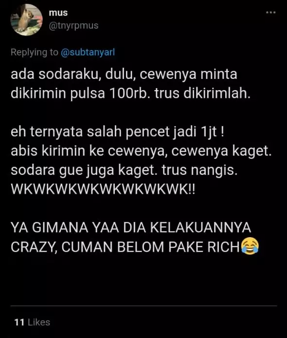 Curhatan lucu kelakuan crazy rich © berbagai sumber