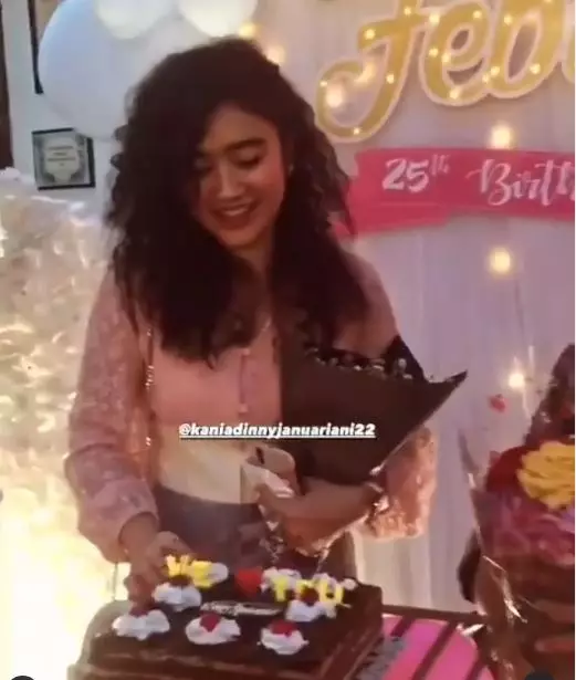 ultah Febby ke-25 © Instagram