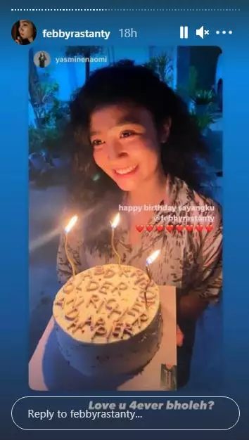 ultah Febby ke-25 © Instagram