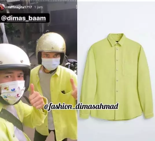 fashion item Dimas Ahmad Instagram fashion item Dimas Ahmad Instagram