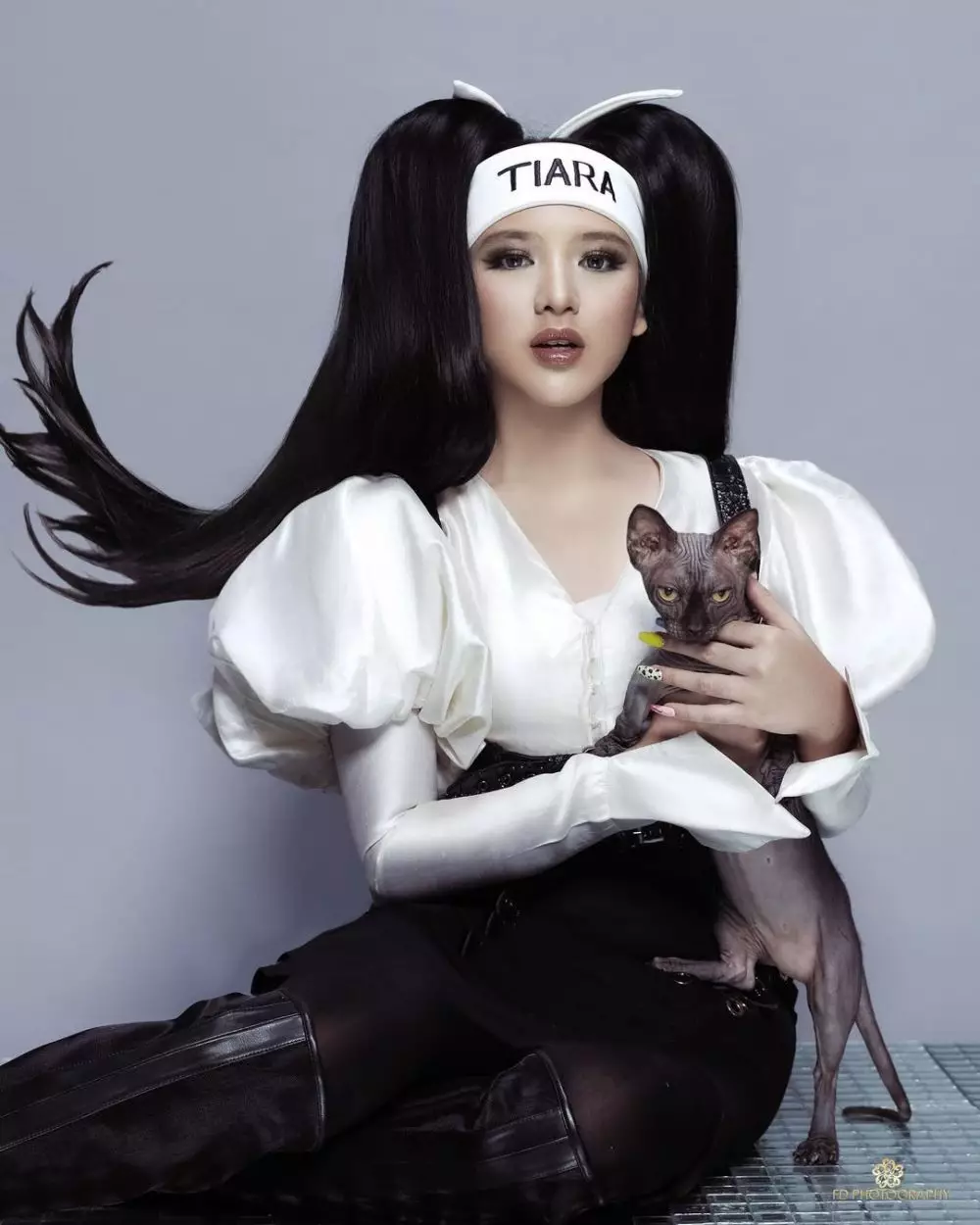 pemotretan Tiara Andini bareng hewan © 2021 brilio.net