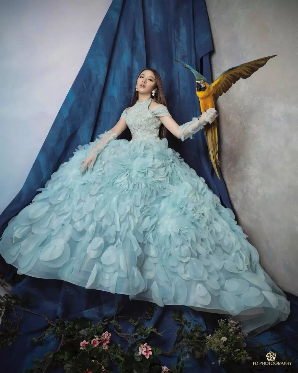 pemotretan Tiara Andini bareng hewan © 2021 brilio.net