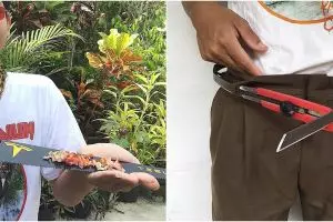 10 Cara nyeleneh gunakan alat pemotong, bikin gagal paham