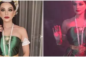 8 Pemotretan Nora Alexandra tema Nyi Roro Kidul, ungkap lakukan ritual