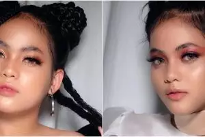  7 Potret Putri DA dengan makeup tebal, makin memesona dan manglingi