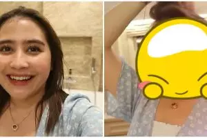 5 Seleb cantik ini potong rambut sendiri, ada yang pakai gunting dapur