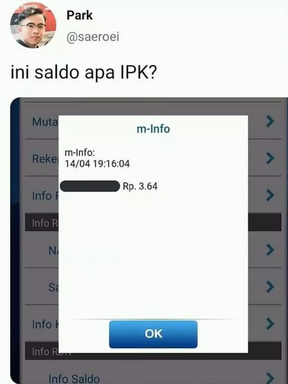 Status berkedok pamer IPK © berbagai sumber